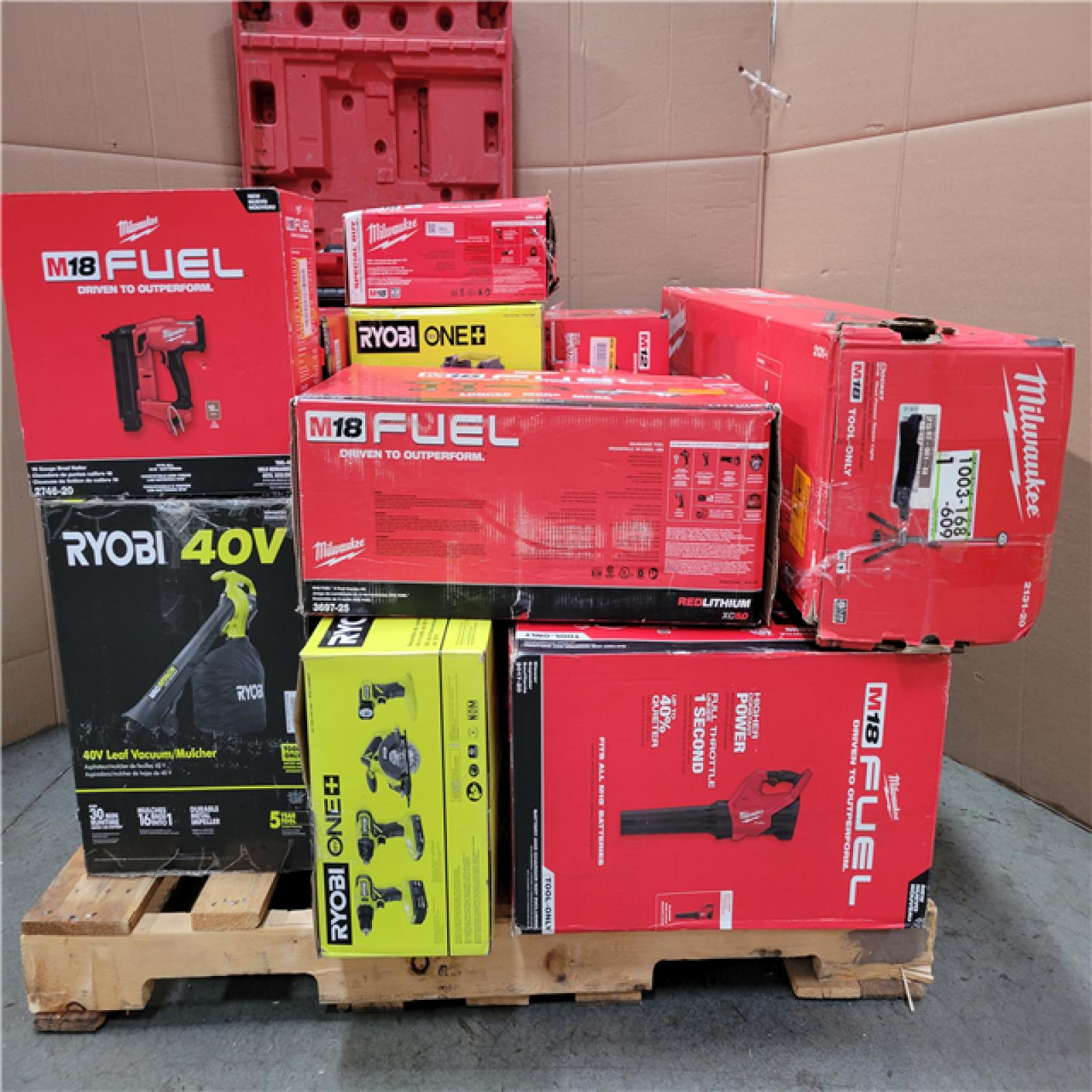 CALIFORNIA AS-IS TOOL PALLET