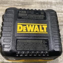 AS-IS DEWALT 20V MAX Lithium-Ion 6.0 Ah Battery and Charger
