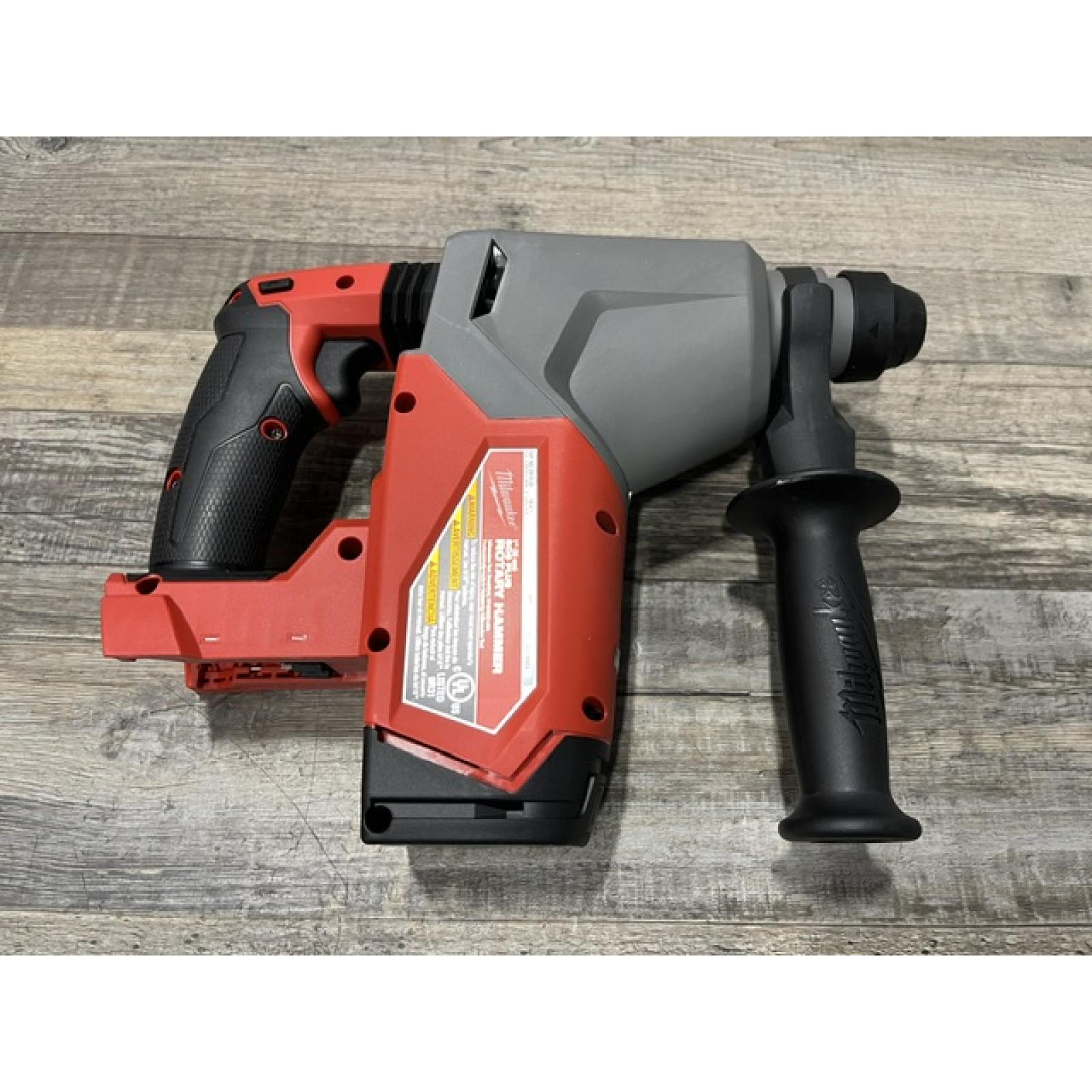 AS-IS Milwaukee  FUEL 18V Lithium-Ion Brushless Cordless 1 in. SDS-Plus Rotary Hammer (Tool-Only)