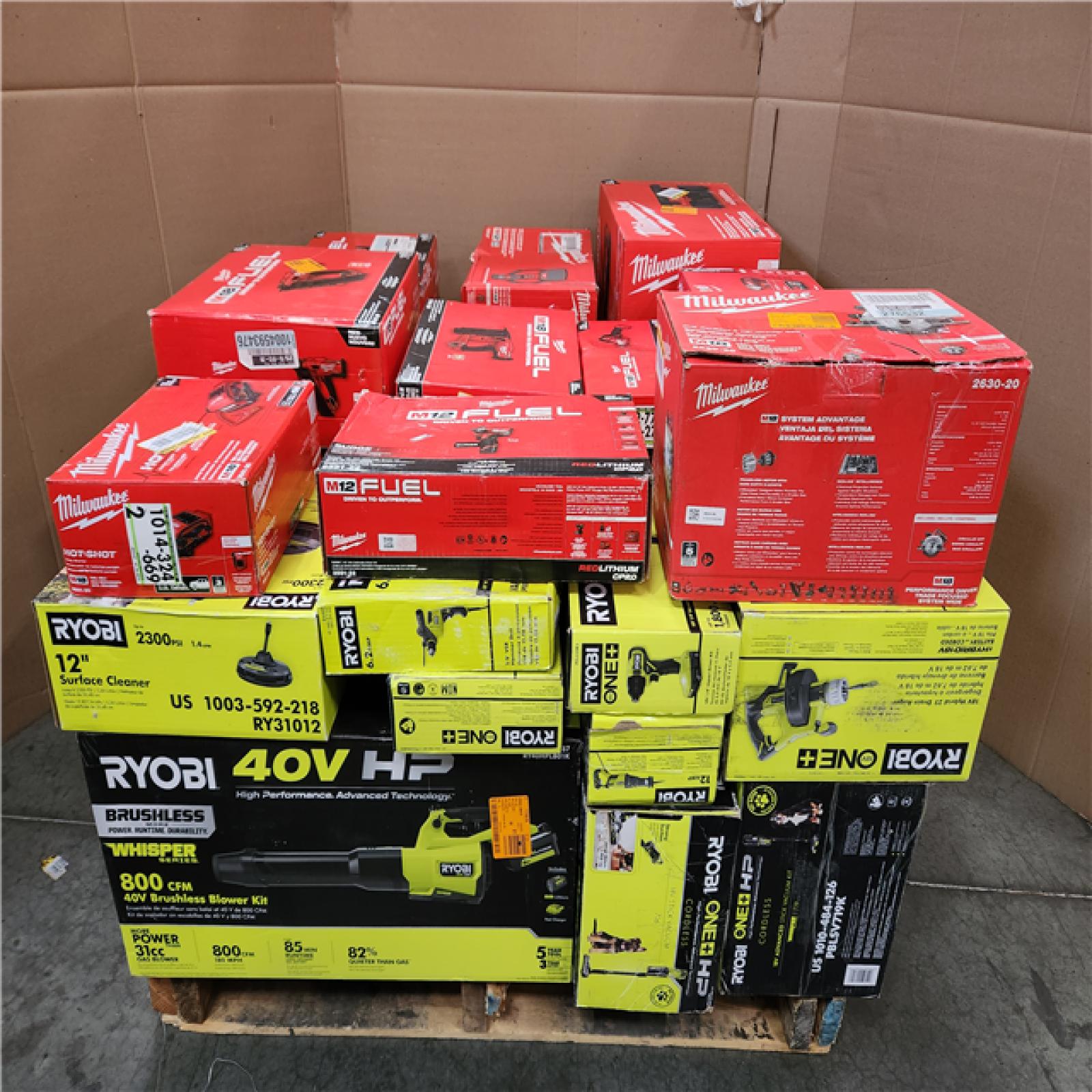 California As-Is Tool Pallet