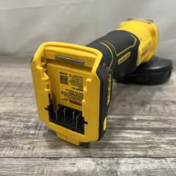 AS-IS DEWALT 20-Volt MAX Cordless Brushless 4-1/2 in. Angle Grinder with Slide Switch (Tool Only)