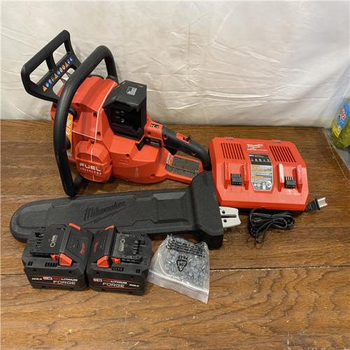 AS-IS Milwaukee M18 FUEL Cordless 20 in. Chainsaw Kit