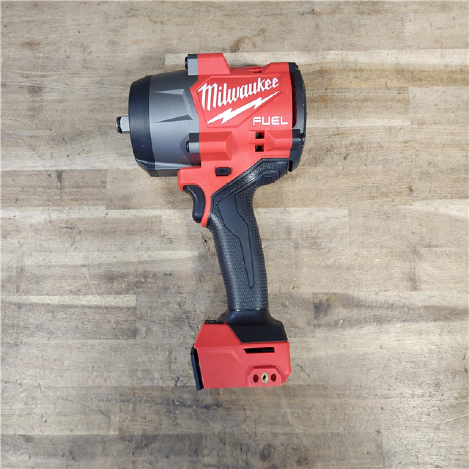 HOUSTON LOCATION - AS-IS (APPEARS LIKE NEW) Milwaukee M18 FUEL 18V Lithium-Ion Brushless Cordless 1/2 in. Impact Wrench with Friction Ring (Tool-Only)