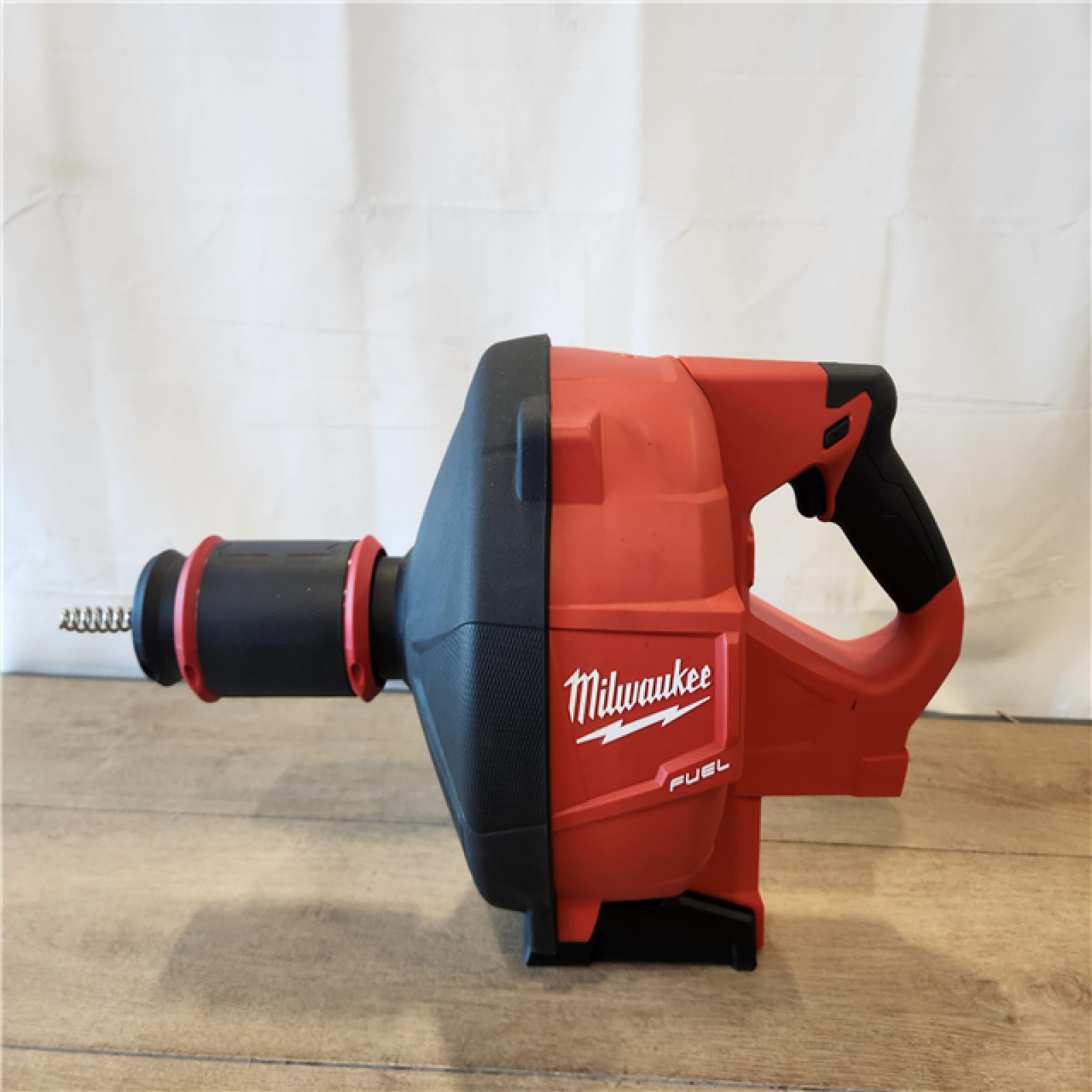 AS-IS- Milwaukee M18 FUEL Drain Snake with CABLE DRIVE Kit