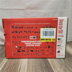 NEW- Milwaukee M18 18-Volt Lithium-Ion Starter Kit with One 5.0 Ah and One 2.0 Ah Battery and Charger