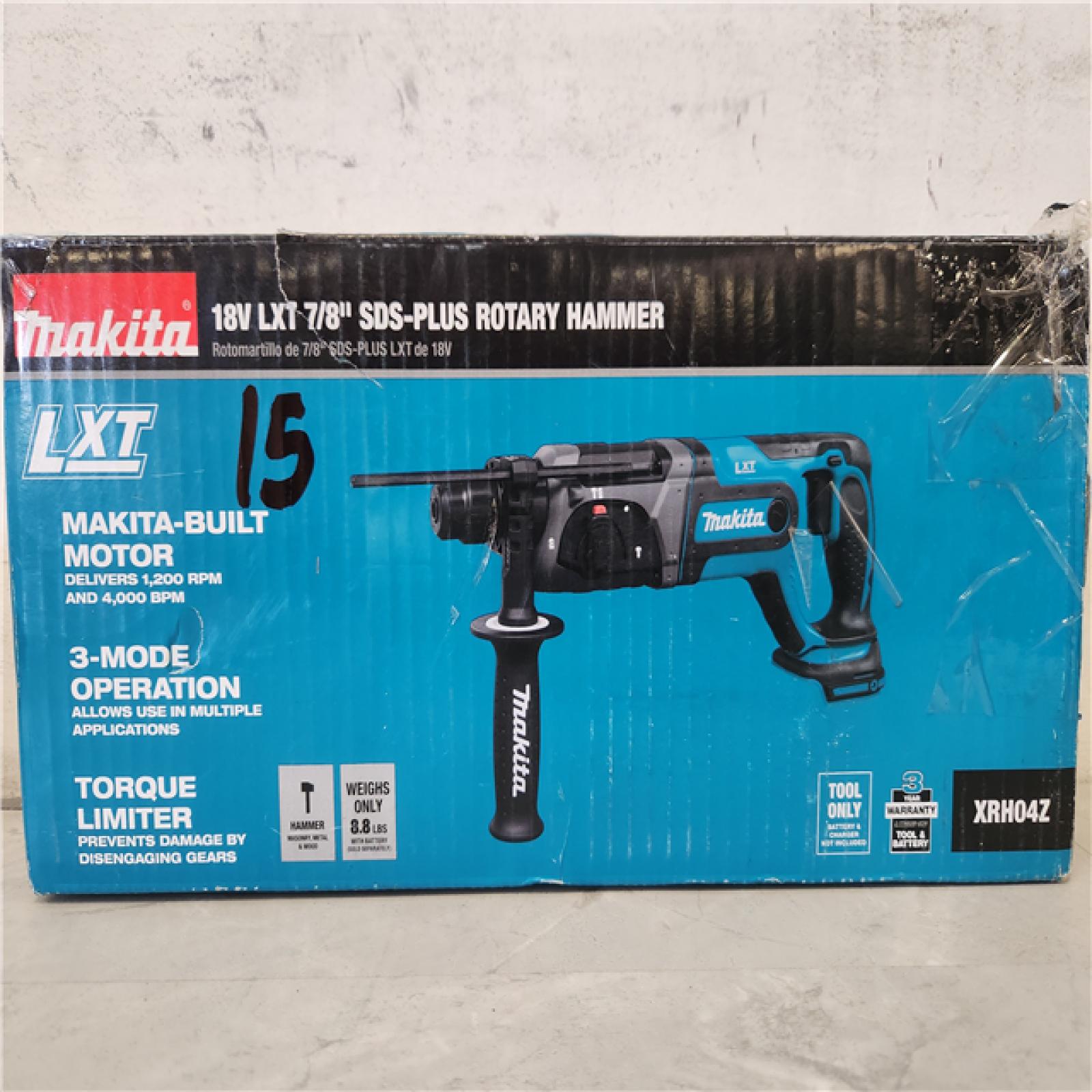 Phoenix NEW Makita 18V LXT Lithium-Ion 7/8 in. Cordless SDS-Plus Concrete/Masonry Rotary Hammer Drill (Tool-Only)