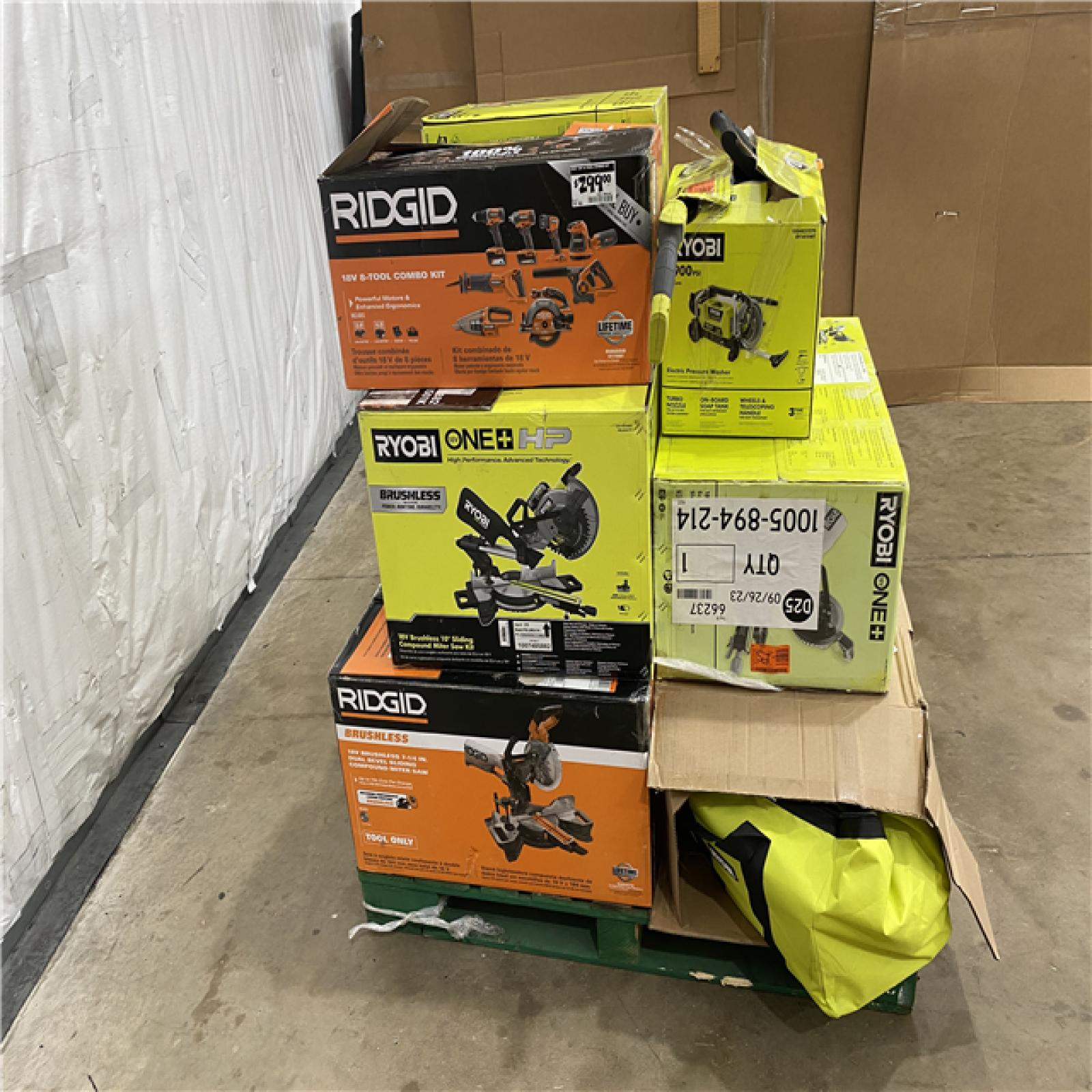 Houston Location AS IS - Tool Pallet