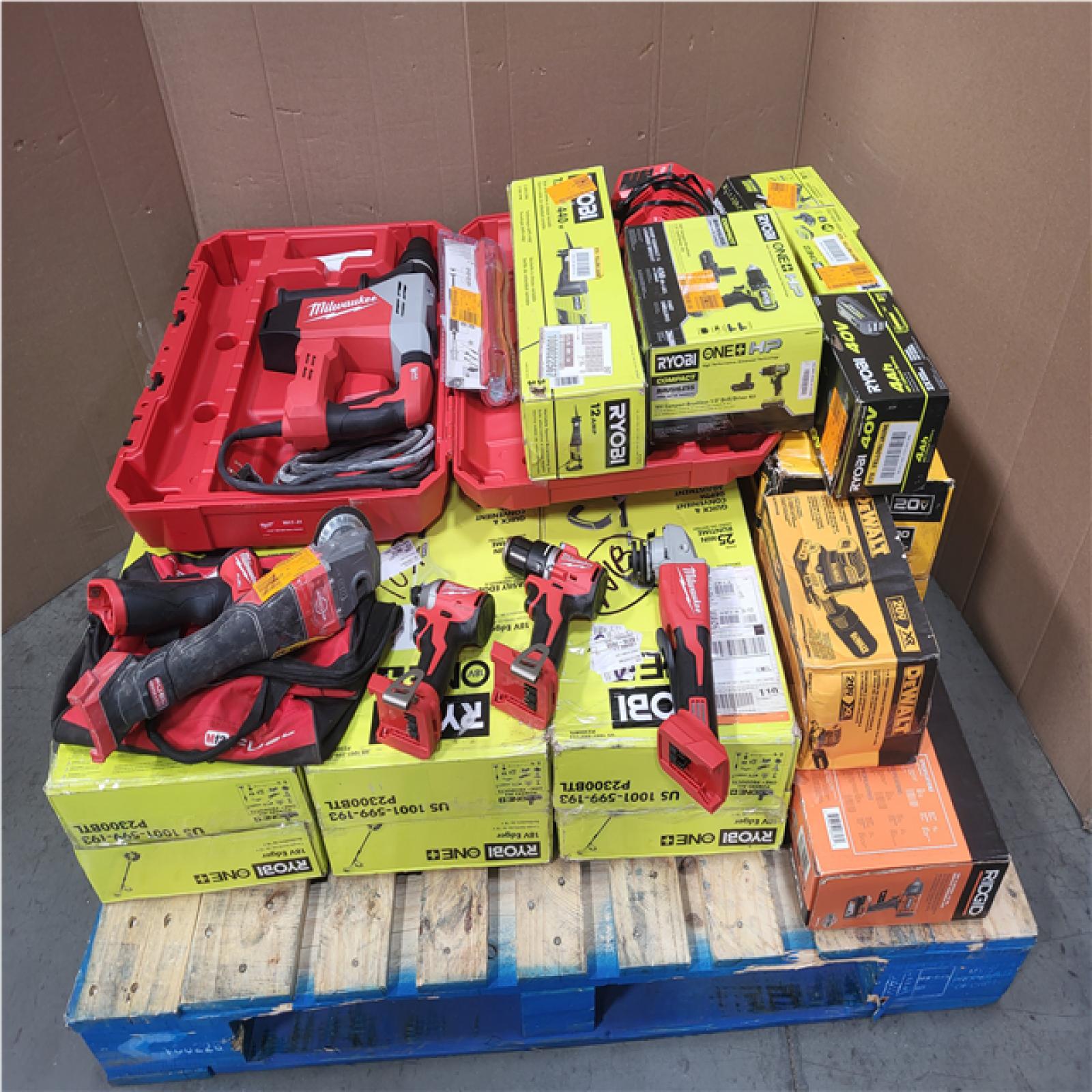 CALIFORNIA AS-IS TOOL PALLET