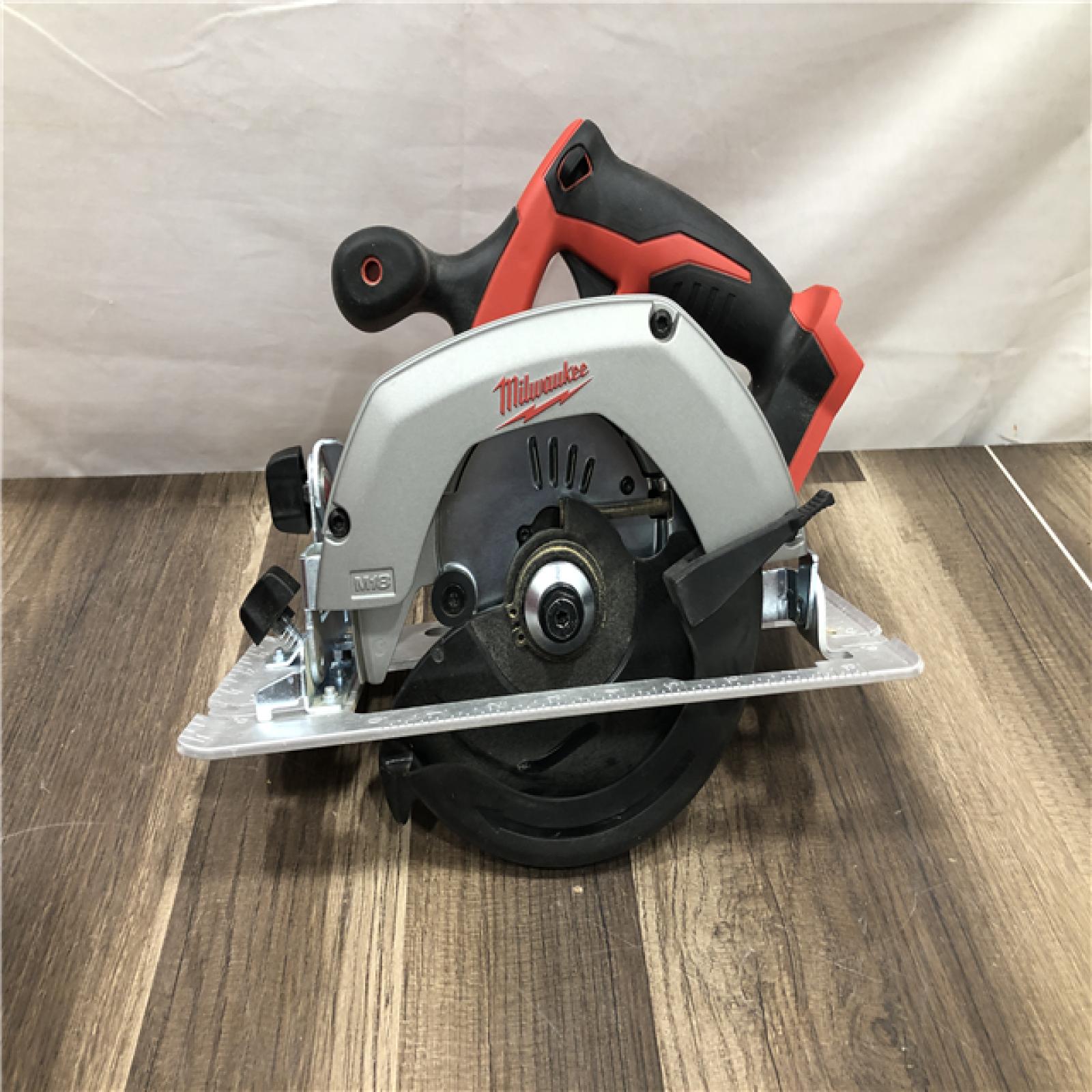AS-IS Milwaukee 18V Lithium-Ion Cordless 6-1/2 in. Circular Saw (Tool-Only)