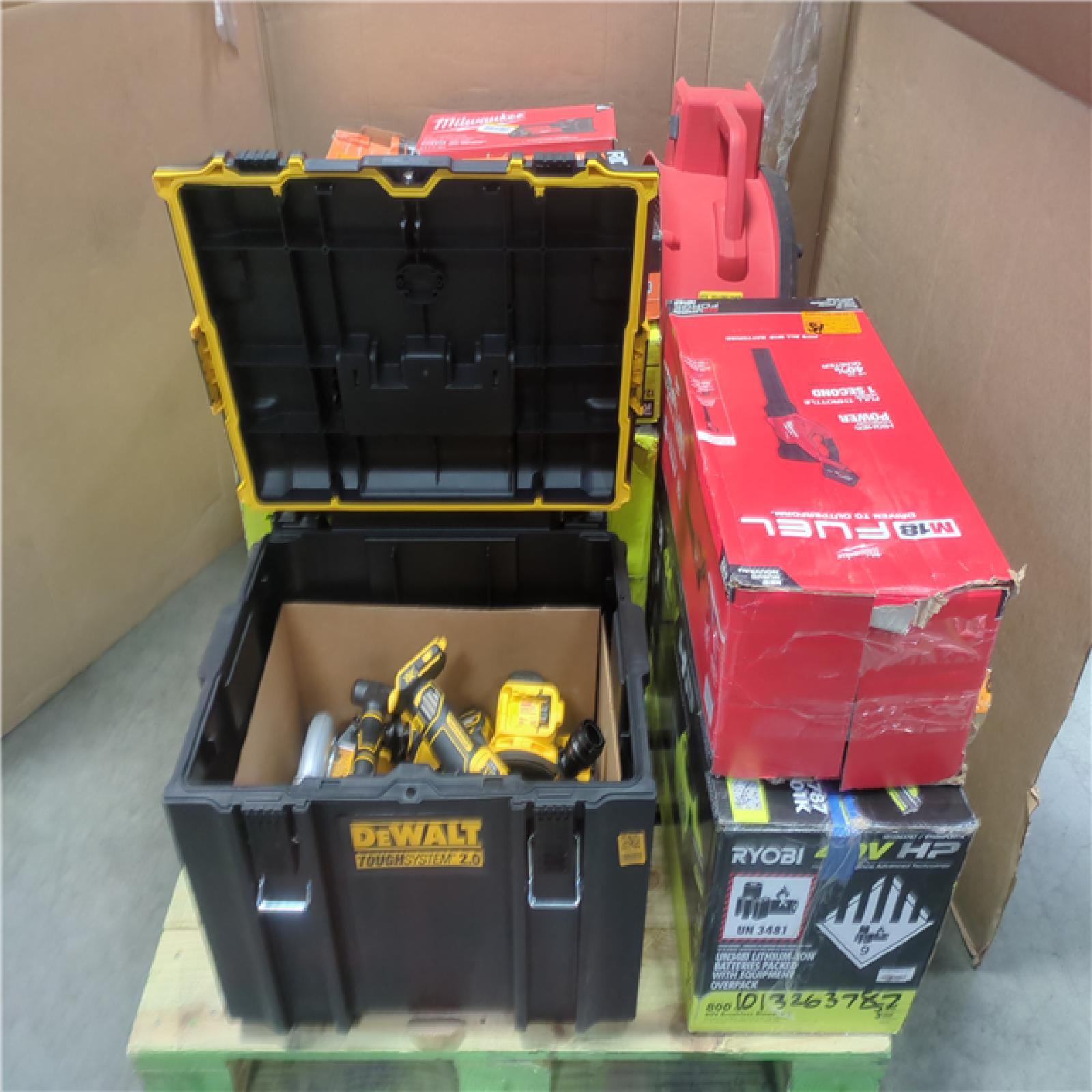 CALIFORNIA AS-IS TOOL PALLET
