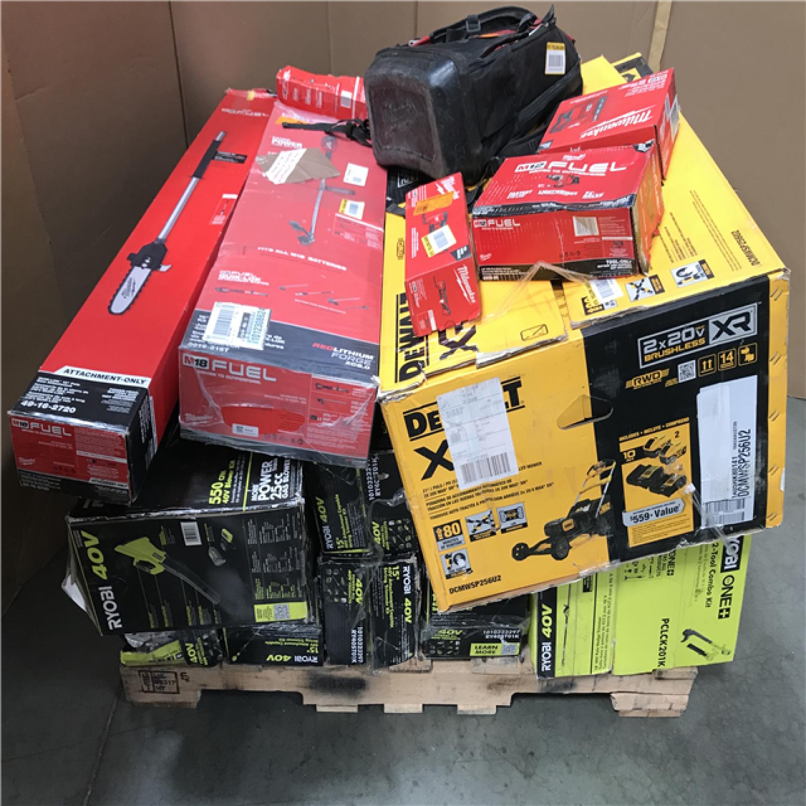 CALIFORNIA AS-IS TOOL PALLET