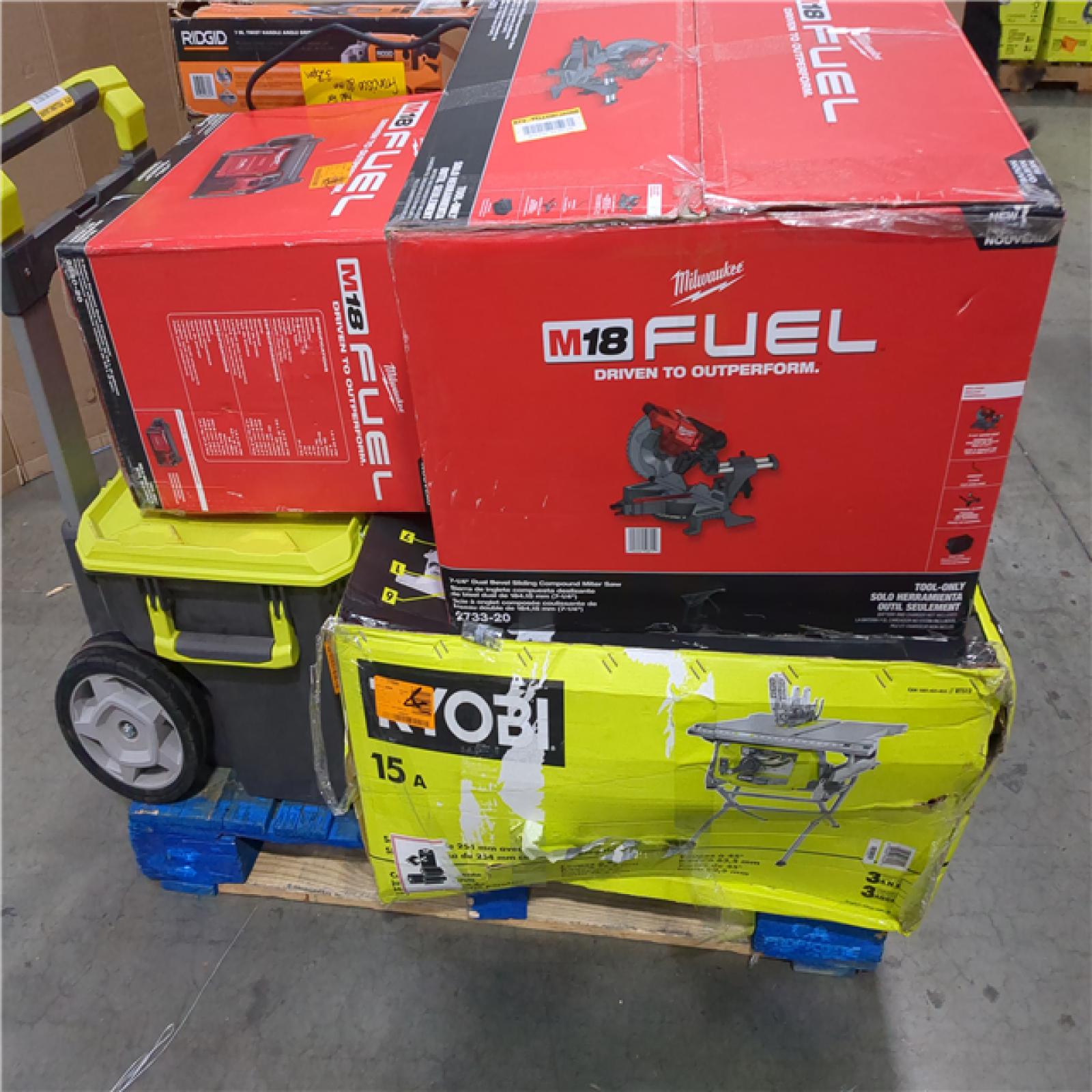 CALIFORNIA AS-IS TOOL PALLET