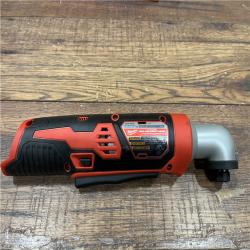 AS-IS Milwaukee M12 12-Volt Lithium-Ion Cordless 1/4 in. Right Angle Hex Impact Driver (Tool-Only)