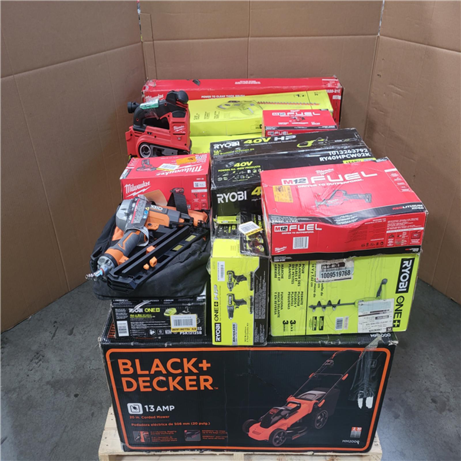 CALIFORNIA AS-IS TOOL PALLET