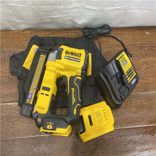 AS-IS DEWALT ATOMIC 20V MAX Lithium Ion Cordless 23 Gauge Pin Nailer Kit with 3.0Ah Battery and Charger