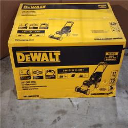 HOUSTON LOCATION - AS-IS (NEW) DeWalt 163cc 21 Dual Lever Self Propelled Lawn Mower