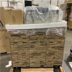 DALLAS LOCATION - SPIRE 5-Burner Built-In Propane Gas Stone Island Grill in Terra Rosa