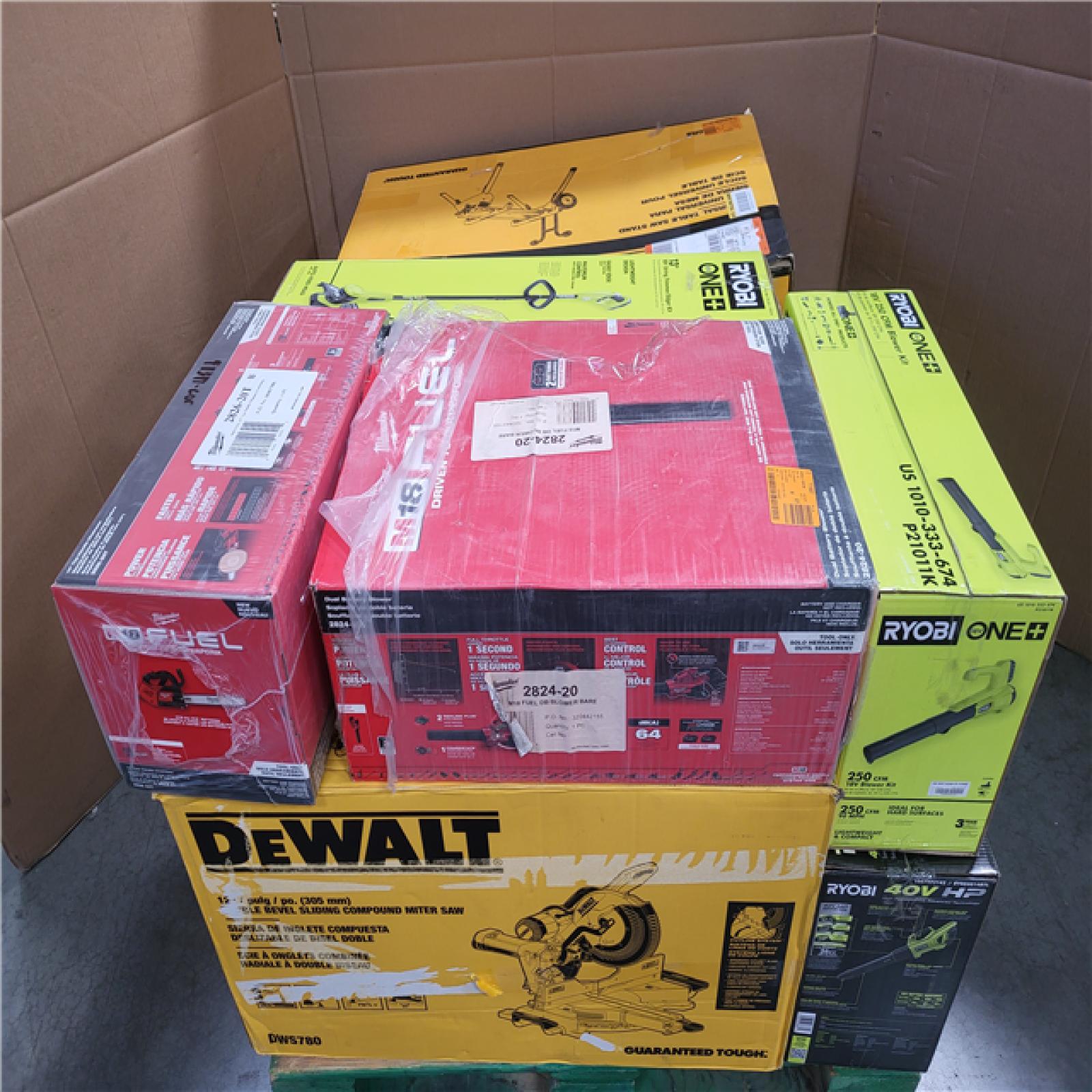 CALIFORNIA AS-IS TOOL PALLET