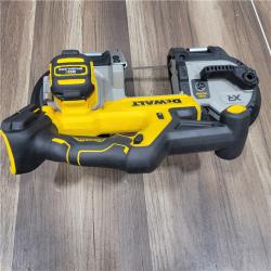 GOOD DEWALT 20-Volt MAX 3-3/8 in. Cordless Brushless Bandsaw (Tool-Only)