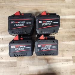 HOUSTON LOCATION - AS-IS MILWAUKEE FORGE BATTERY PACK QTY - 4