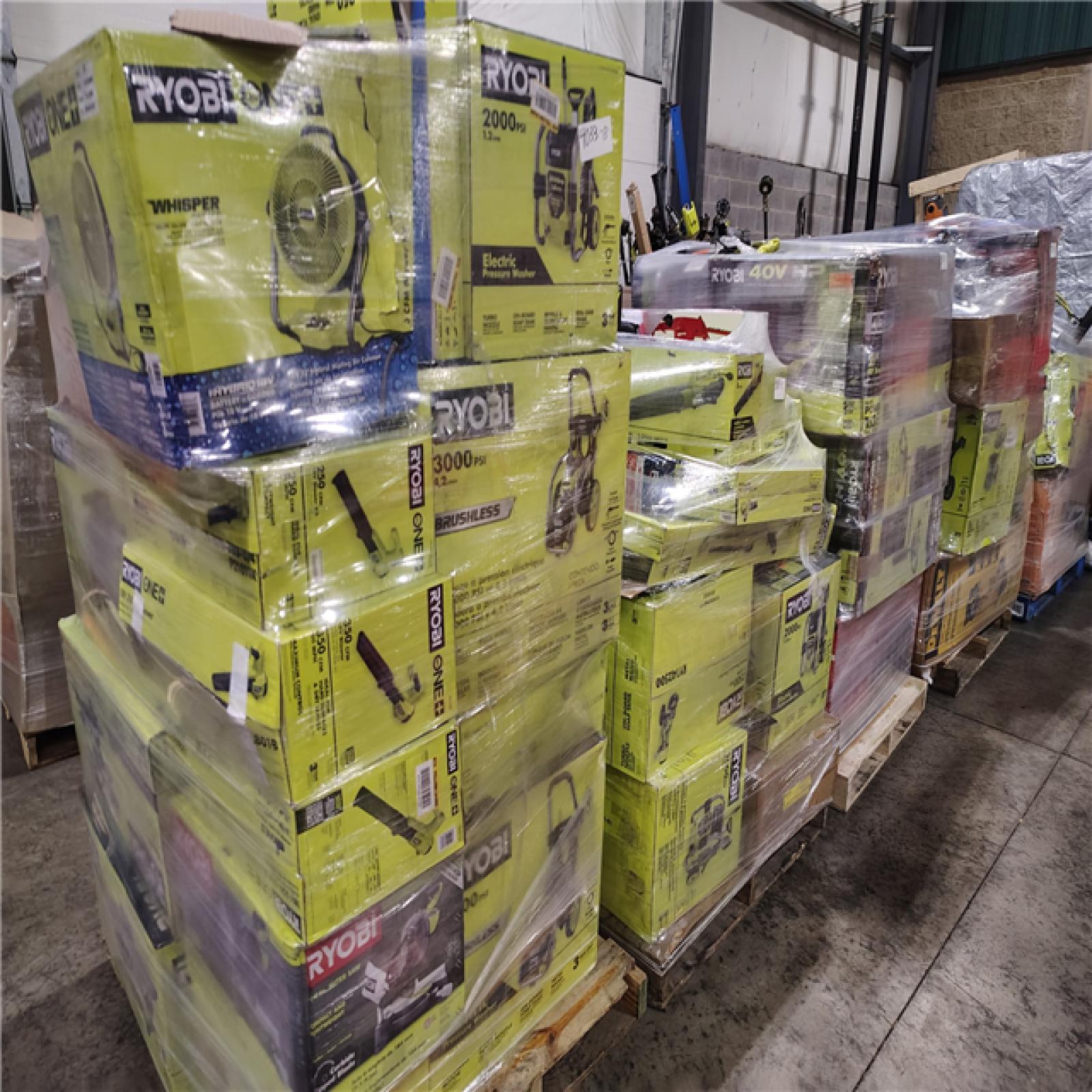 Pittston Location As-Is Power Tools Partial Truckload (15 Pallets) 4033-B