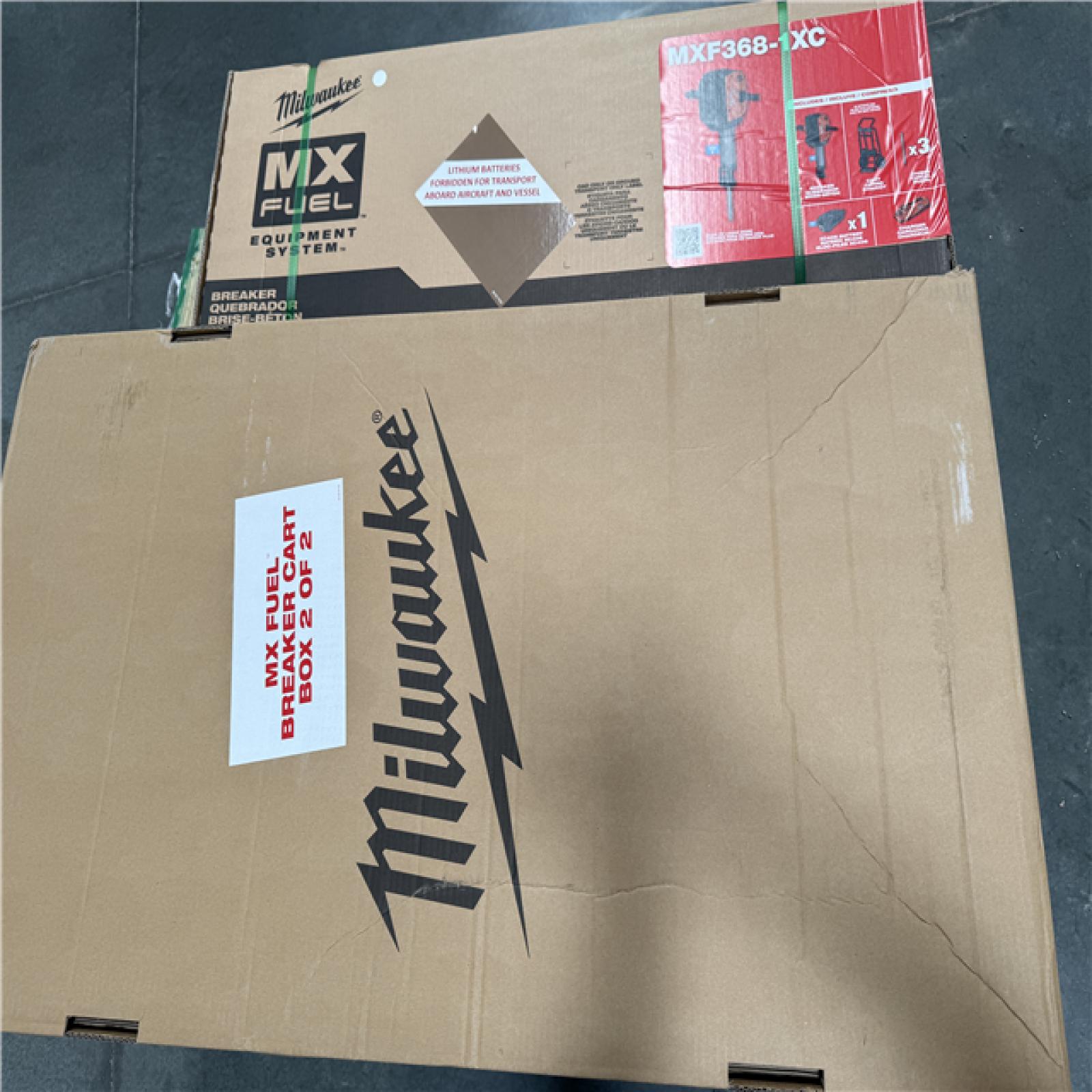 CALIFORNIA NEW Milwaukee Breaker & Cart, includes (1) Battery & Charger