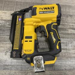AS-IS DEWALT ATOMIC 20V MAX Lithium Ion Cordless 23 Gauge Pin Nailer Kit