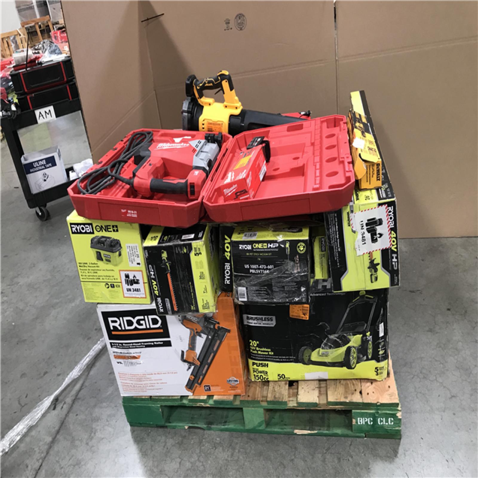 CALIFORNIA AS-IS TOOL PALLET