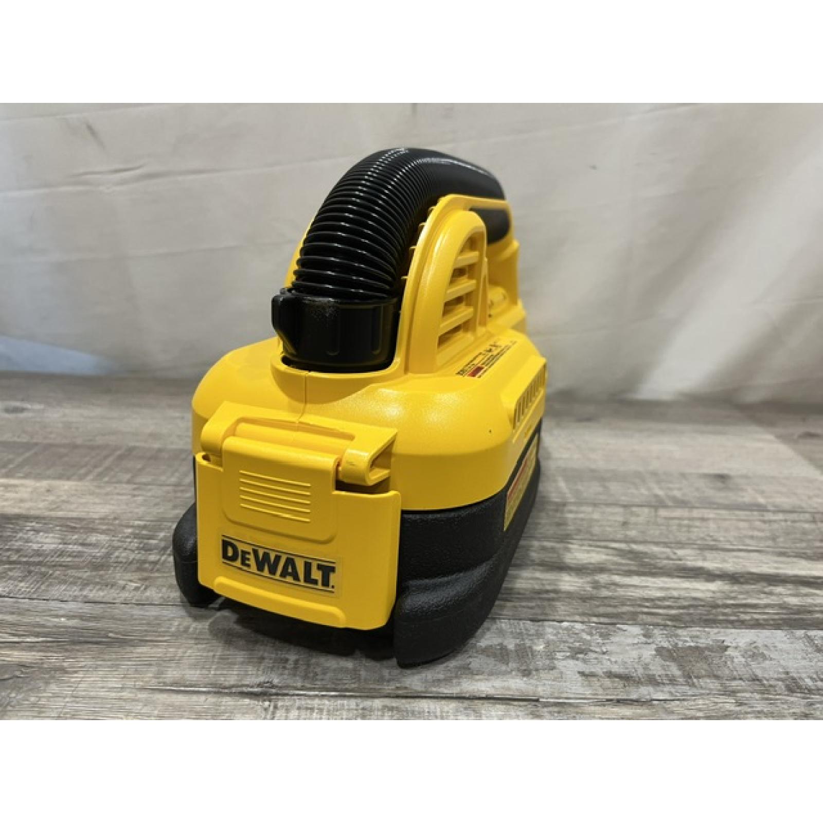 AS-IS DEWALT 20V MAX Cordless 1/2 Gal. Wet/Dry Portable Vacuum (Tool-Only)