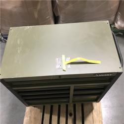 CALIFORNIA AS-IS HUSKY GREEN 8 DRAWER ROLLING TOOL CHEST