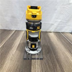 AS-IS DEWALT 20V MAX XR Cordless Brushless Fixed Base Compact Router (Tool Only)