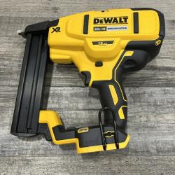 AS-IS DEWALT Cordless 18-Gauge Narrow Crown Stapler (Tool Only)