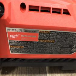 AS-IS Milwaukee 18-Volt Lithium-Ion Cordless Electric Portable Inflator (Tool-Only)