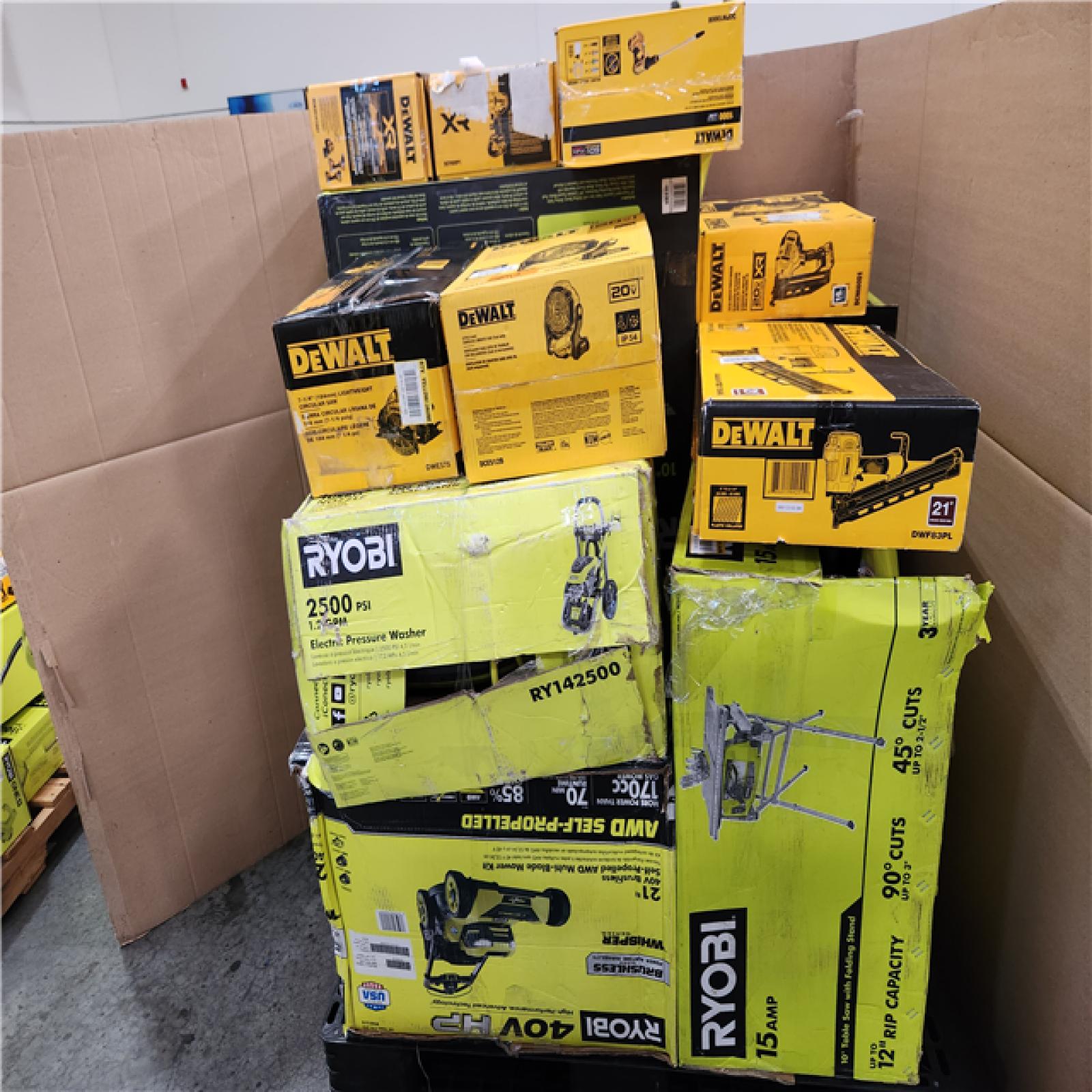 CALIFORNIA AS-IS TOOL PALLET