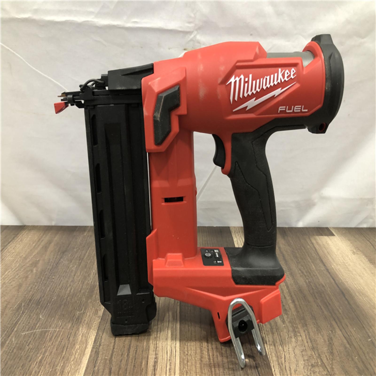 AS-IS Milwaukee FUEL 18-Volt Lithium-Ion Brushless Cordless Gen II 18-Gauge Brad Nailer (Tool-Only)