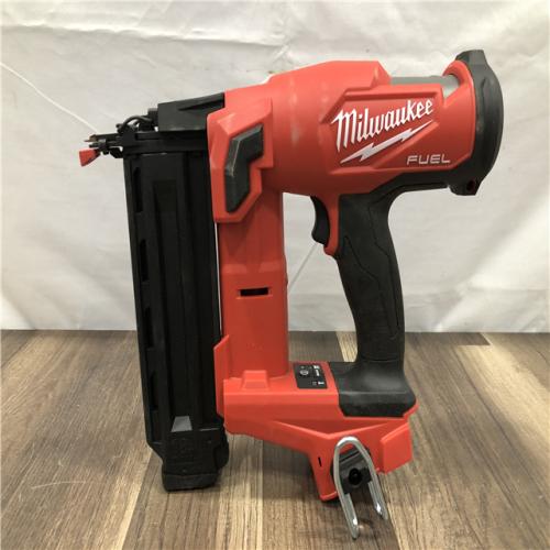 AS-IS Milwaukee FUEL 18-Volt Lithium-Ion Brushless Cordless Gen II 18-Gauge Brad Nailer (Tool-Only)