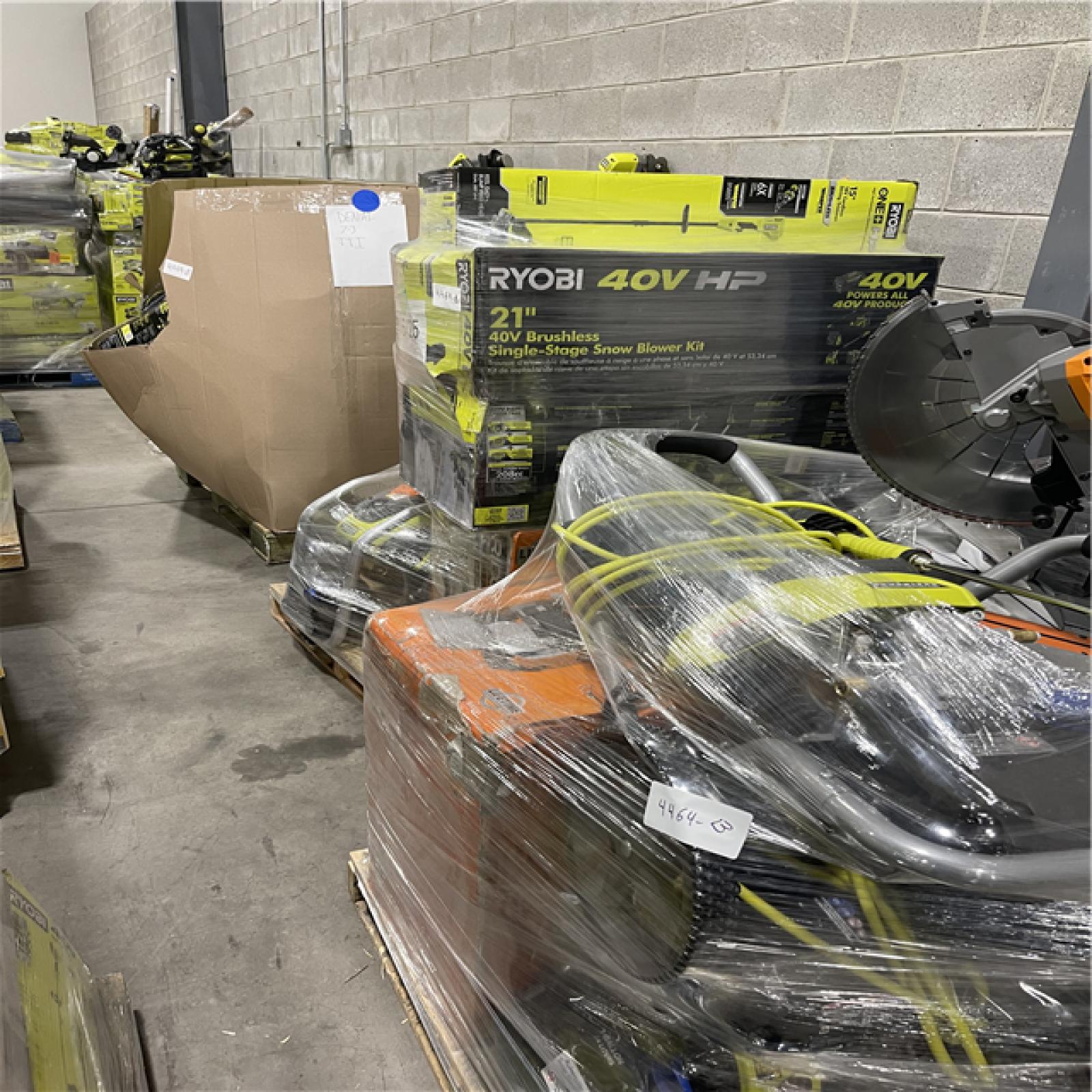 Pittston Location As-Is Power Tools Partial Truckload (11 pallets) 4464-B