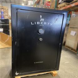 DALLAS LOCATION - LIBERTY SAFE United 36-Gun 60-Minutes Fire Rating EMP E-Lock, 60.5 in. H x 36 in. W x 22 in. D, Black Gun Safe and Lifetime Warranty