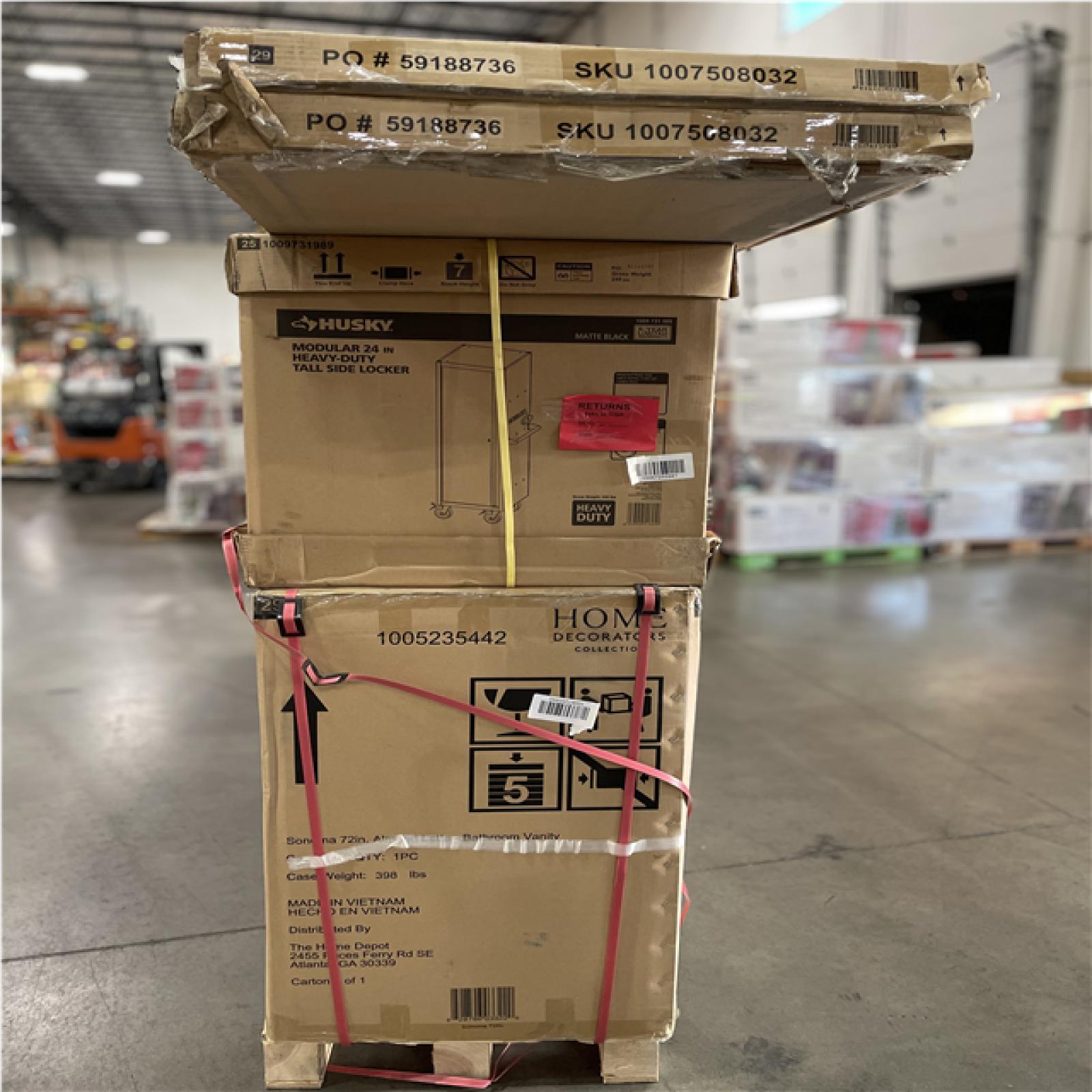 DALLAS LOCATION- AS-IS HOME IMPROVEMENT PALLET