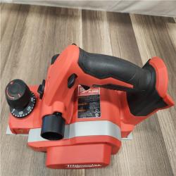 AS-IS- Milwaukee M18 18-Volt Lithium-Ion Cordless 3-1/4 in. Planer (Tool-Only)