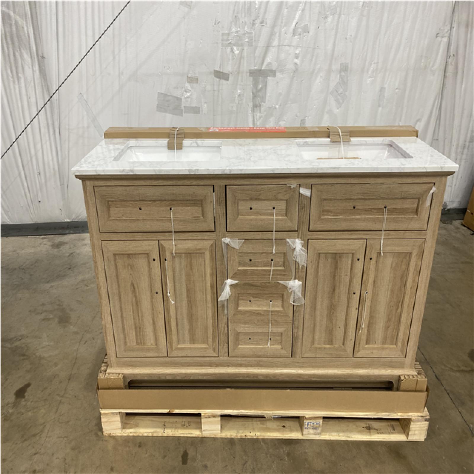 Houston Location - AS-IS home improvement pallet DOVETON 60 IN. VANITY