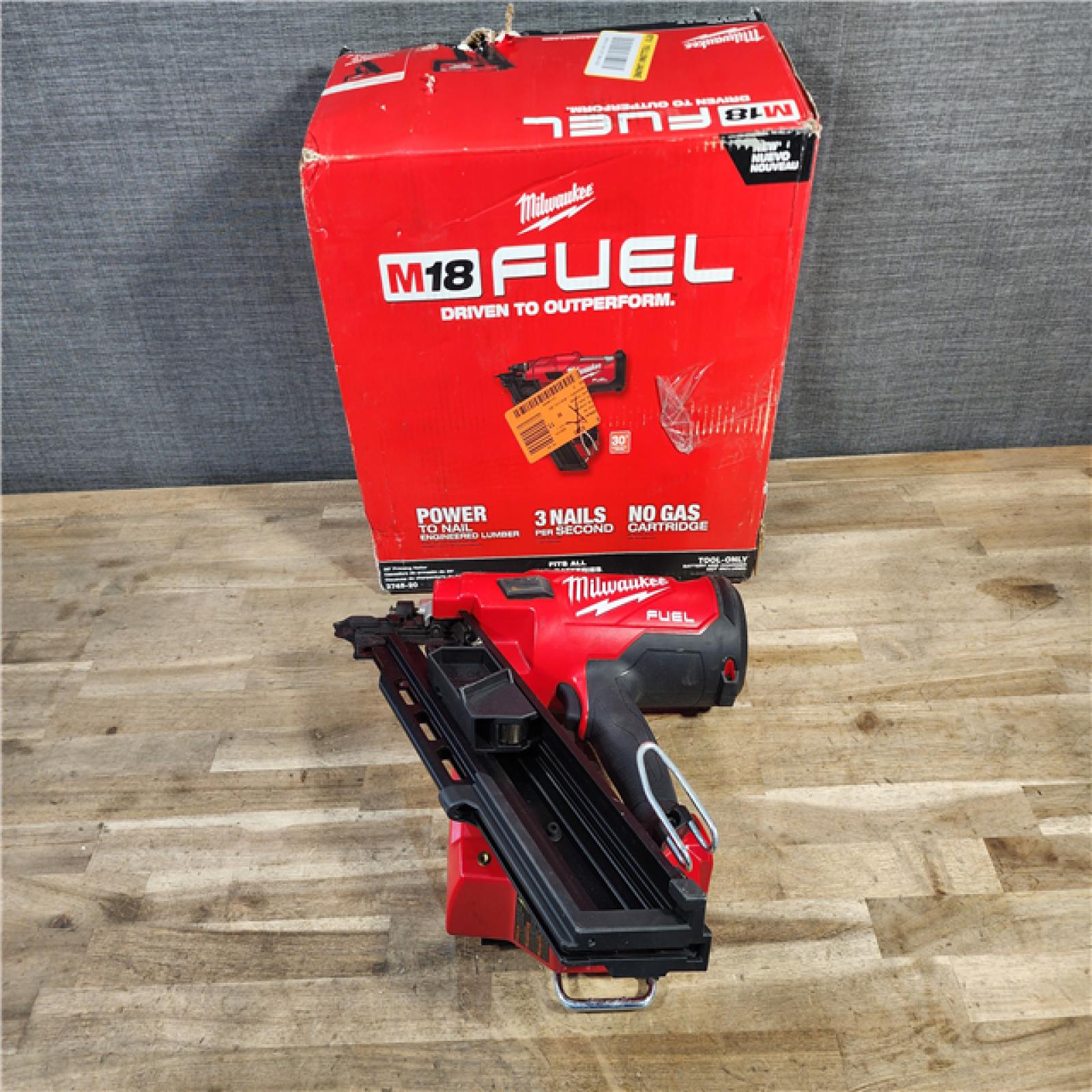 HOUSTON LOCATION - AS-IS M18 FUEL 3-1/2 in. 18-Volt 30-Degree Lithium-Ion Brushless Cordless Framing Nailer (Tool-Only)