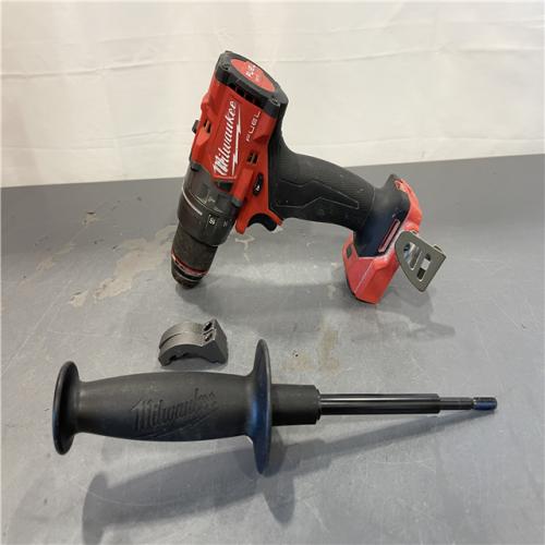 AS-IS - Milwaukee M18 FUEL 18V Lithium-Ion Brushless Cordless 1/2 in. Hammer Drill/Driver