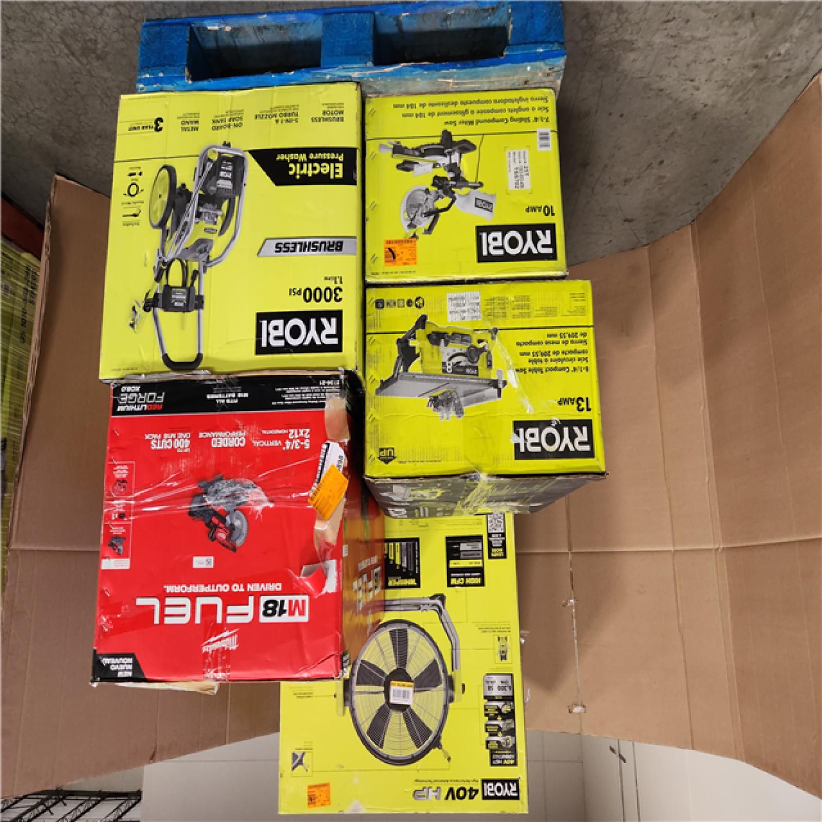 CALIFORNIA AS-IS TOOL PALLET