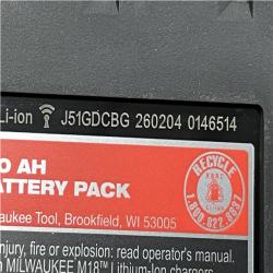 AS-IS Milwaukee 18-Volt Lithium-Ion High Output Starter Kit