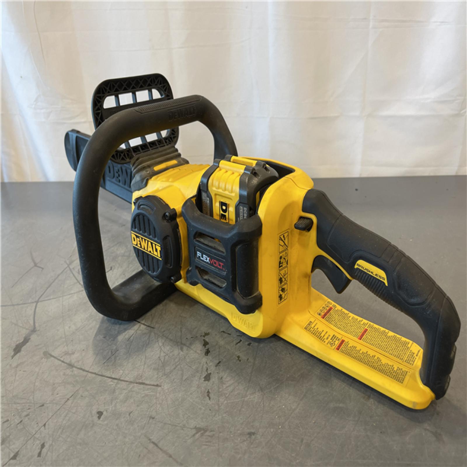 AS-IS - DEWALT  FLEXVOLT 60V MAX 16in. Brushless Cordless Battery Powered Chainsaw Kit