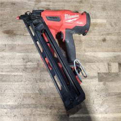 HOUSTON LOCATION - AS-IS Milwaukee 2839-20 M18 FUEL 15 Ga. 18 Volt Brushless Angled Finish Nailer (TOOL ONLY)