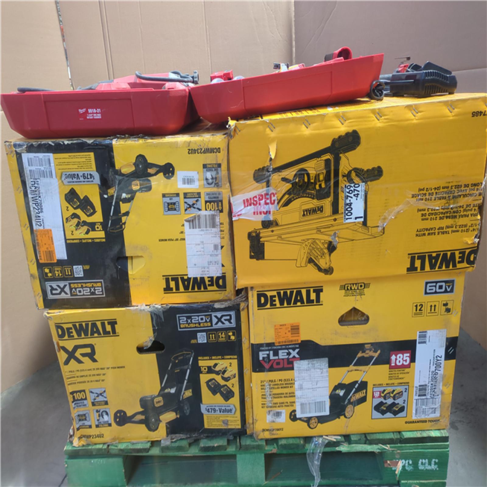 CALIFORNIA AS-IS TOOL PALLET