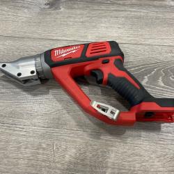 AS-IS Milwaukee 18-Volt Lithium-Ion Cordless 18-Gauge Double Cut Metal Shear (Tool-Only)