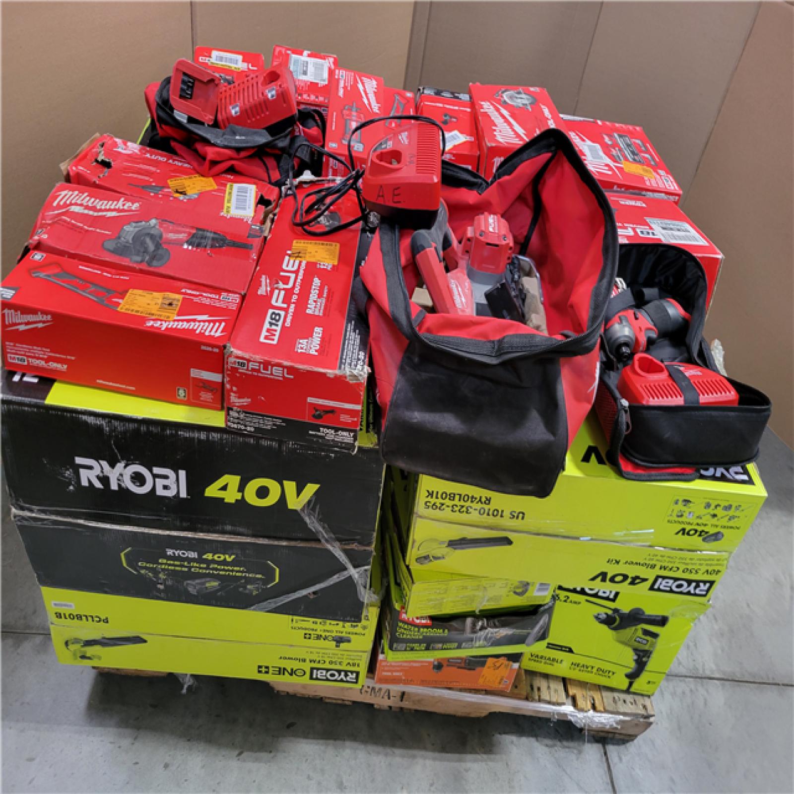CALIFORNIA AS-IS TOOL PALLET